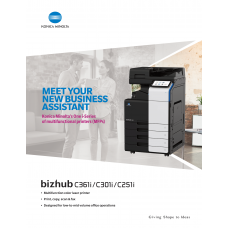 bizhub ONE i-Series C361i C330i C251i Brochure